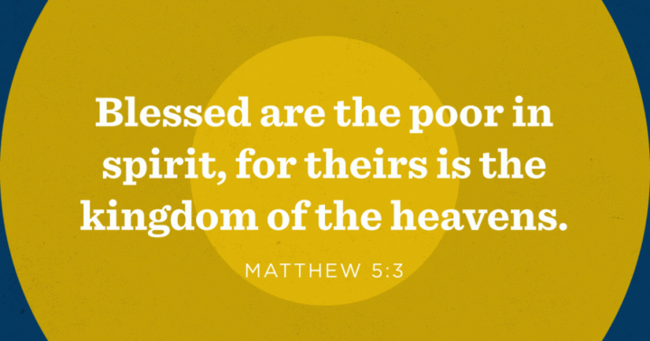 What Does It Mean To Be Poor In Spirit Bible